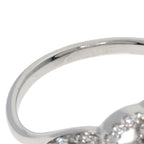 Chanel Camellia Collection Diamond Ring 18K White Gold — view 9