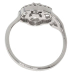Chanel Camellia Collection Diamond Ring 18K White Gold — view 5