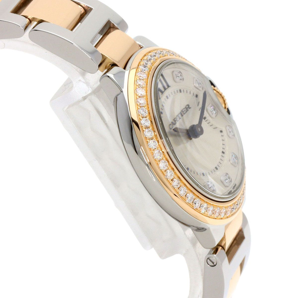 Cartier Ballon Blue Watch SS Pink Gold — view 6