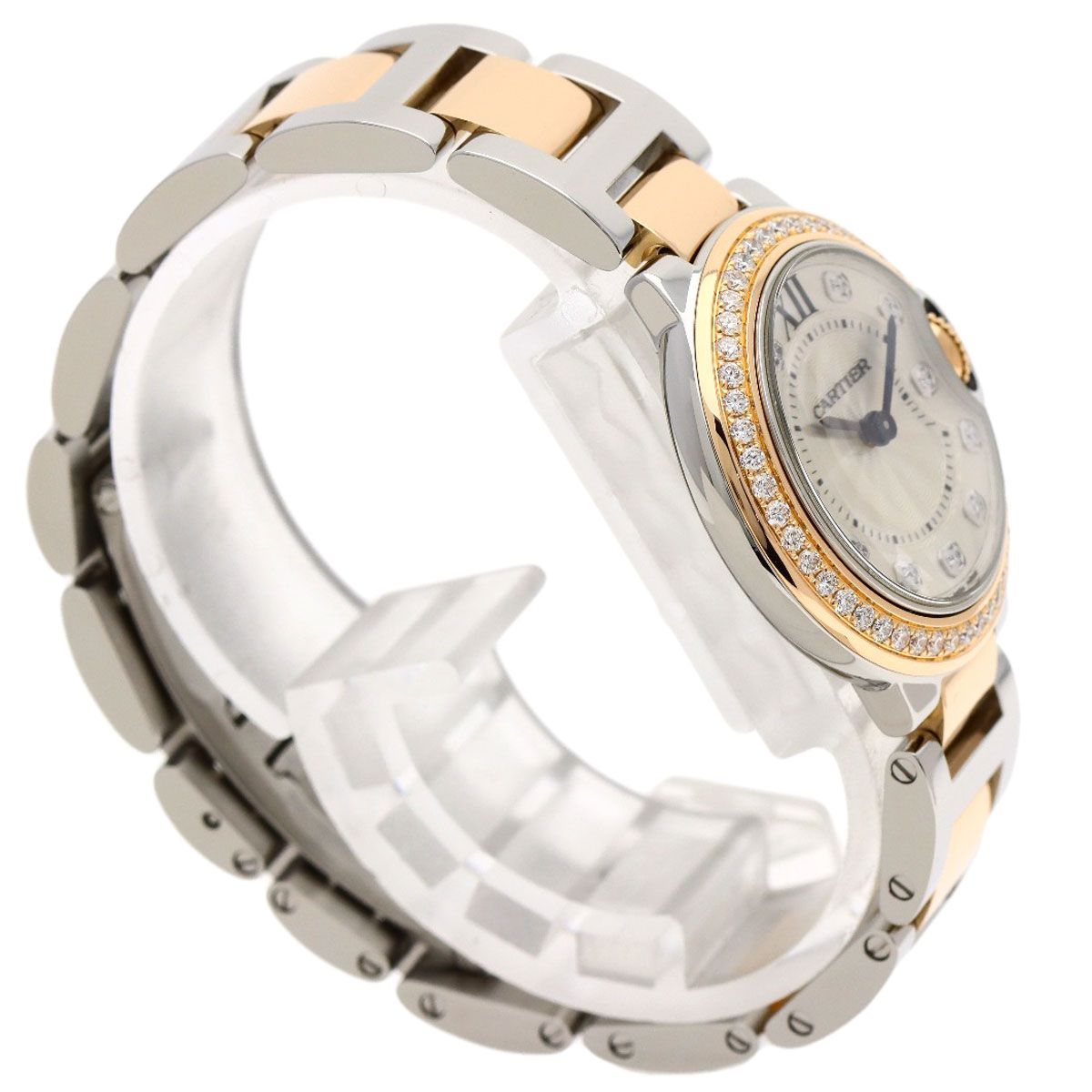 Cartier Ballon Blue Watch SS Pink Gold — view 2