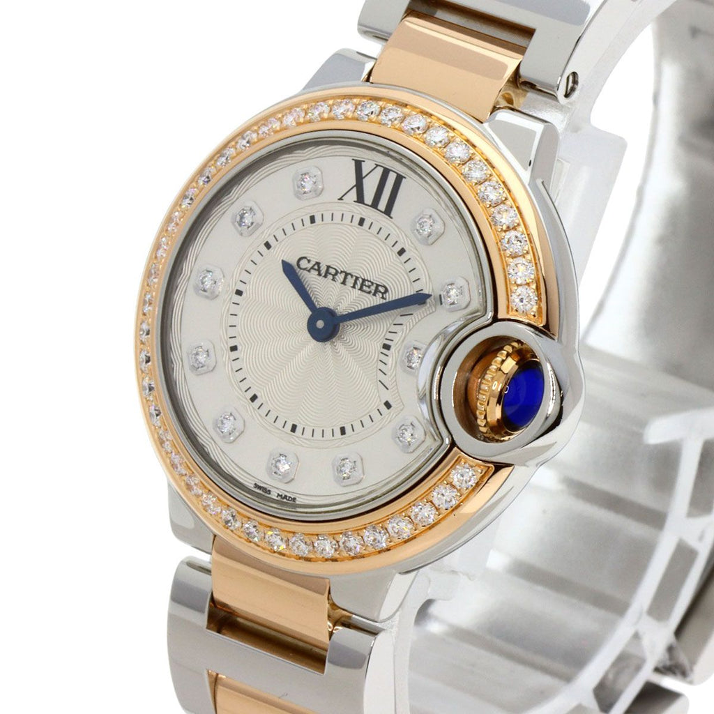 Cartier Ballon Blue Watch SS Pink Gold — view 3