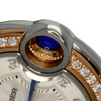 Cartier Ballon Blue Watch SS Pink Gold — view 9