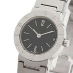 Bvlgari Watch SS Black — view 3