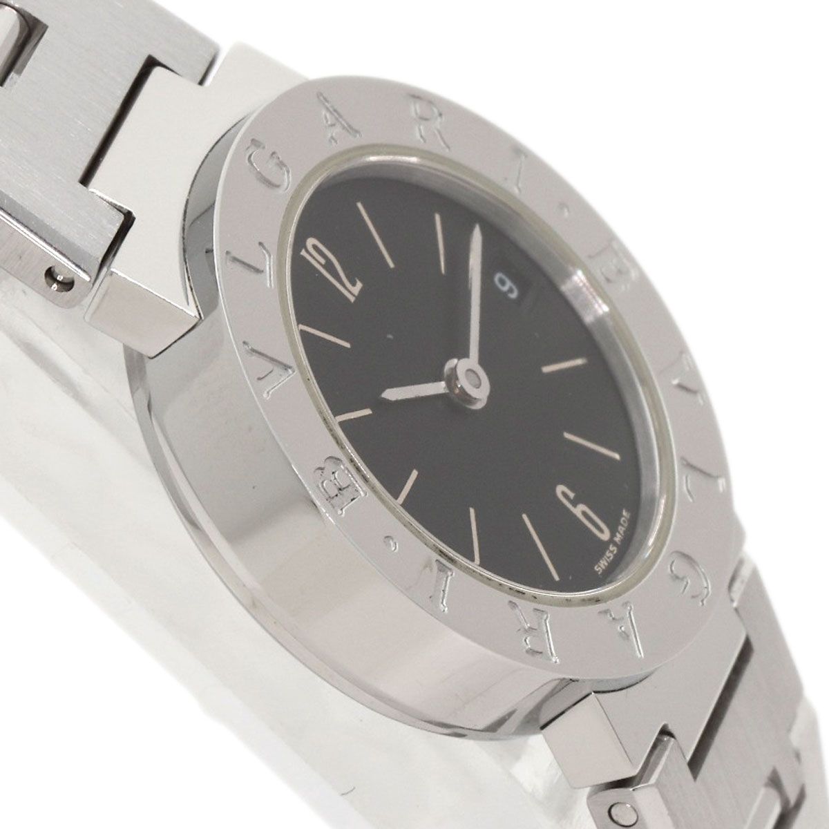 Bvlgari Watch SS Black — view 6