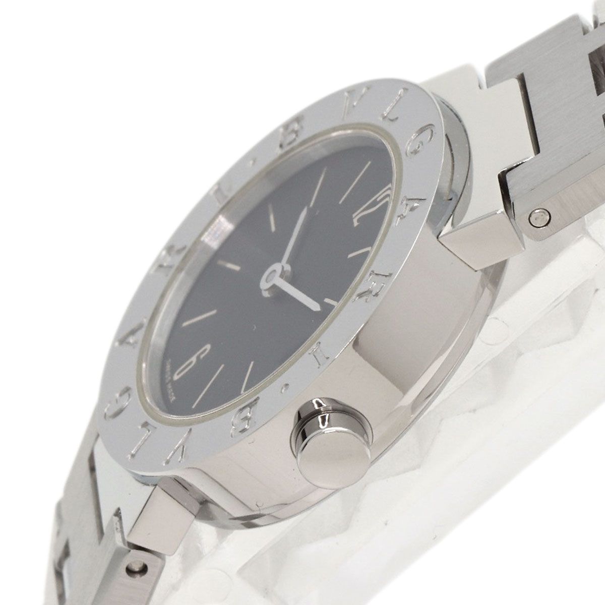 Bvlgari Watch SS Black — view 5
