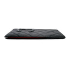 Chanel Cambon Bifold Wallet Quilted CC Logo Long Black — view 3