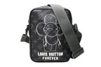 Louis Vuitton Danube PM Vivienne Shoulder Bag Monogram Shadow Leather Black