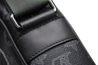 Louis Vuitton Danube PM Vivienne Shoulder Bag Monogram Shadow Leather Black — view 8