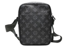 Louis Vuitton Danube PM Vivienne Shoulder Bag Monogram Shadow Leather Black — view 3
