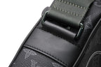 Louis Vuitton Danube PM Vivienne Shoulder Bag Monogram Shadow Leather Black — view 7