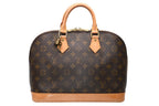 Louis Vuitton Alma PM Handbag Monogram Brown Gold — view 2