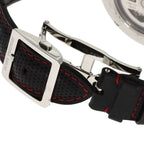 Louis Vuitton Tambour Chronograph Gmt Evolution Watch SS Leather — view 8