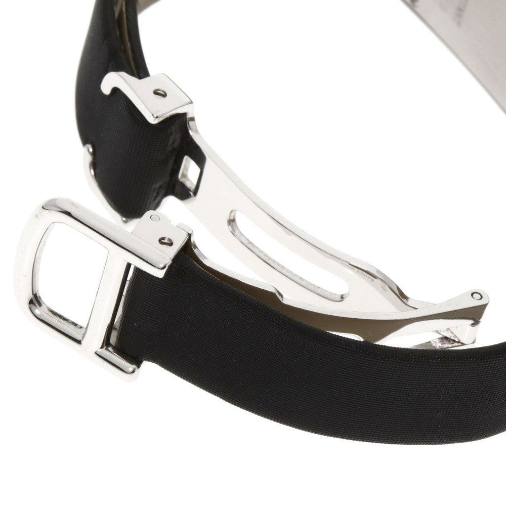 Cartier Tank American SM Bezel Diamond Watch 18K White Gold Satin X — view 8