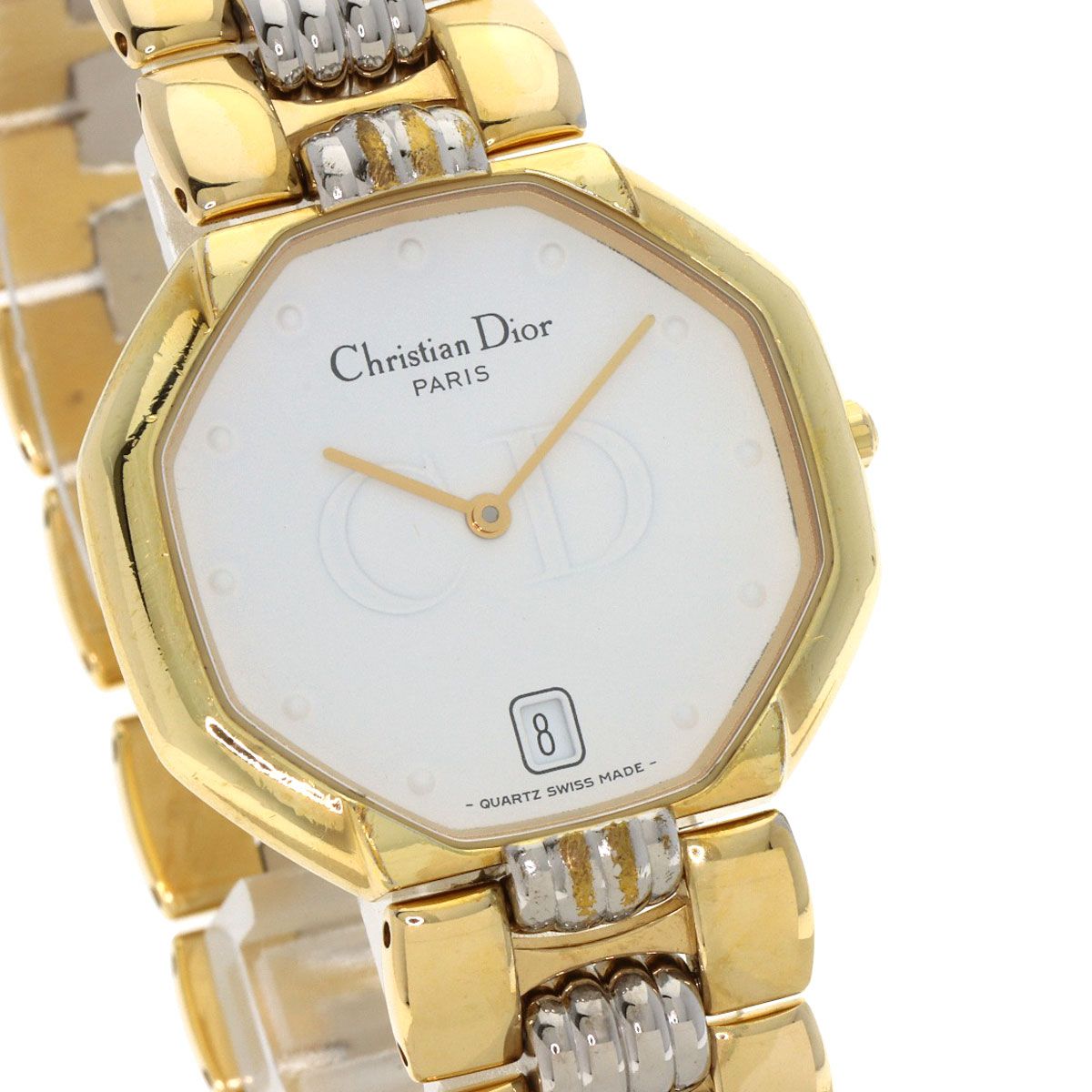 Dior Christian Octagon Watch — view 4