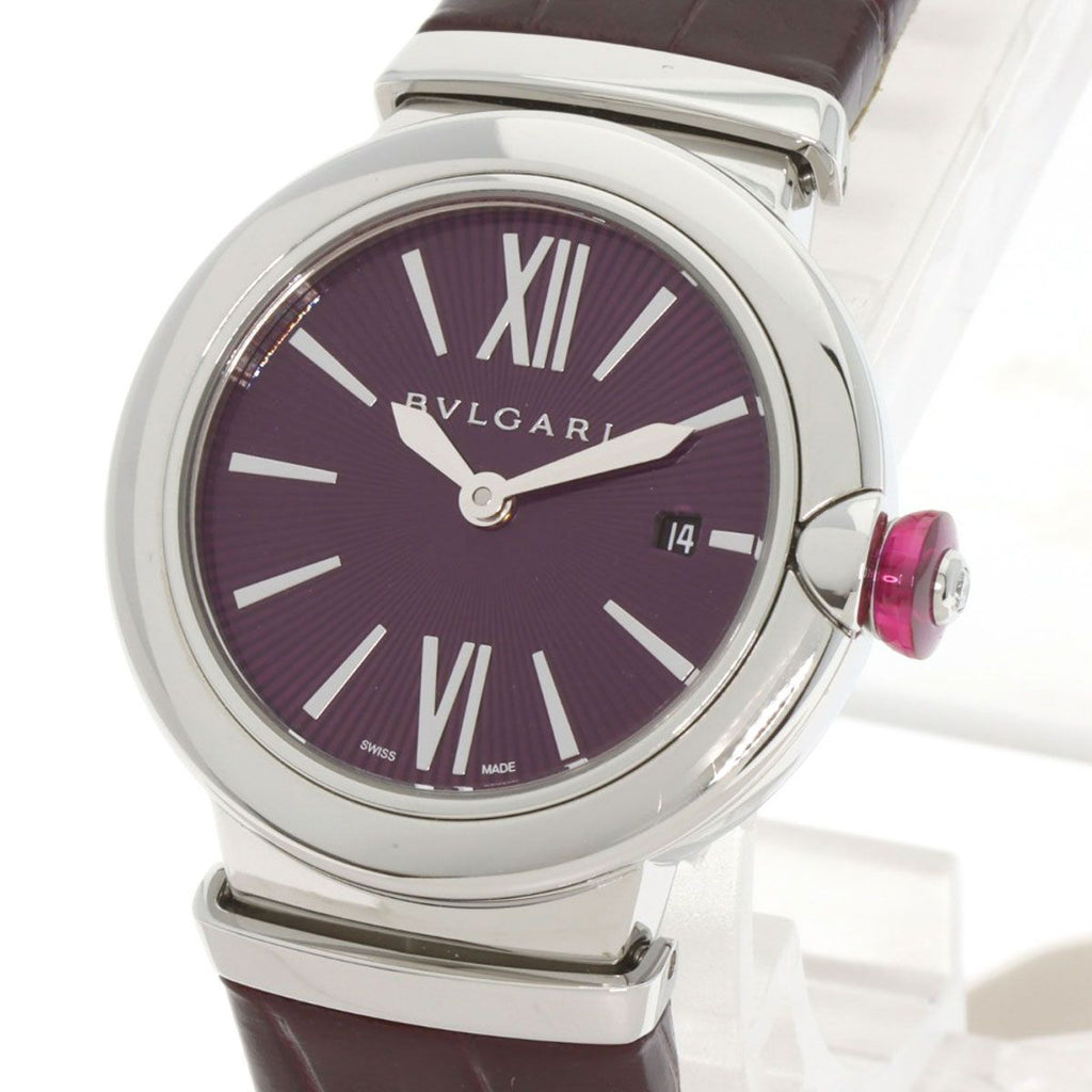 Bvlgari Luchea Watch SS Leather — view 2