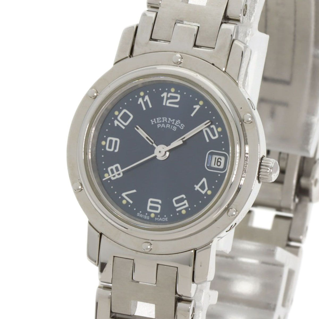 Hermes Clipper Watch SS — view 3