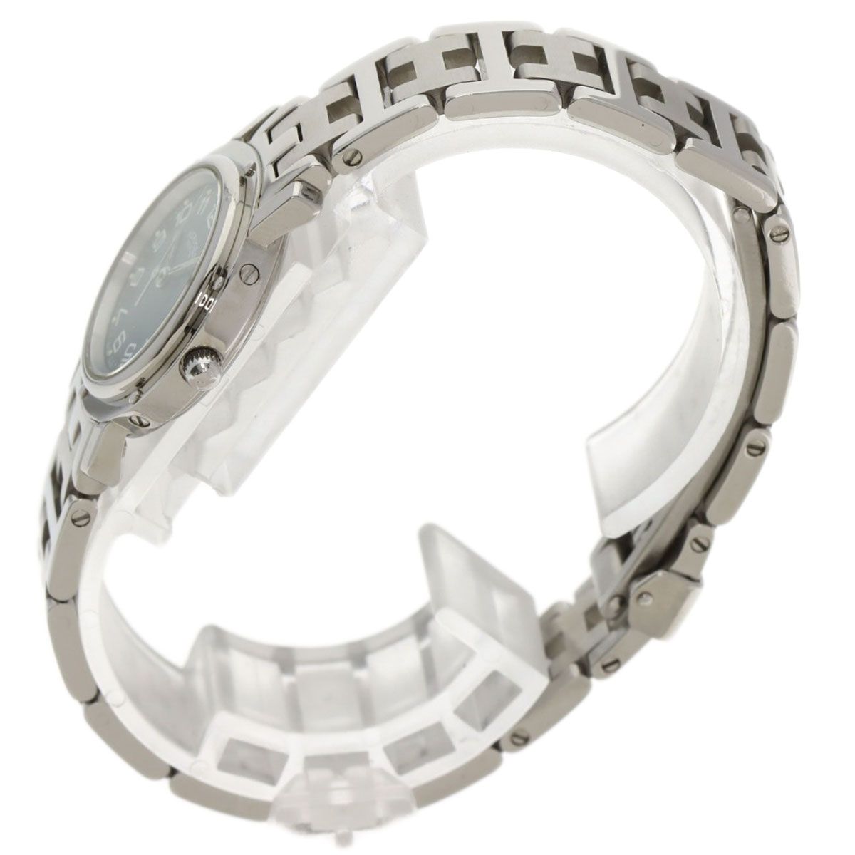 Hermes Clipper Watch SS — view 2