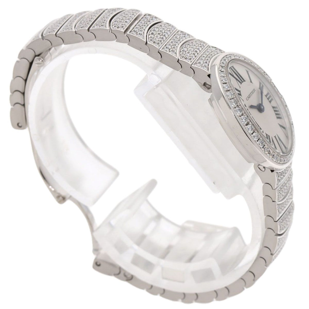 Cartier Mini Venuere Diamond Watch 18K White Gold Goldx — view 2