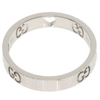 Gucci Icon Heart Ring 18K White Gold — view 5