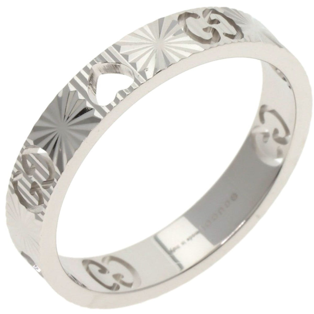 Gucci Icon Heart Ring 18K White Gold — view 2