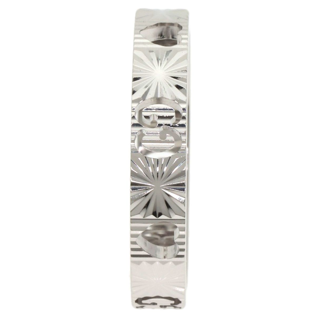 Gucci Icon Heart Ring 18K White Gold — view 4