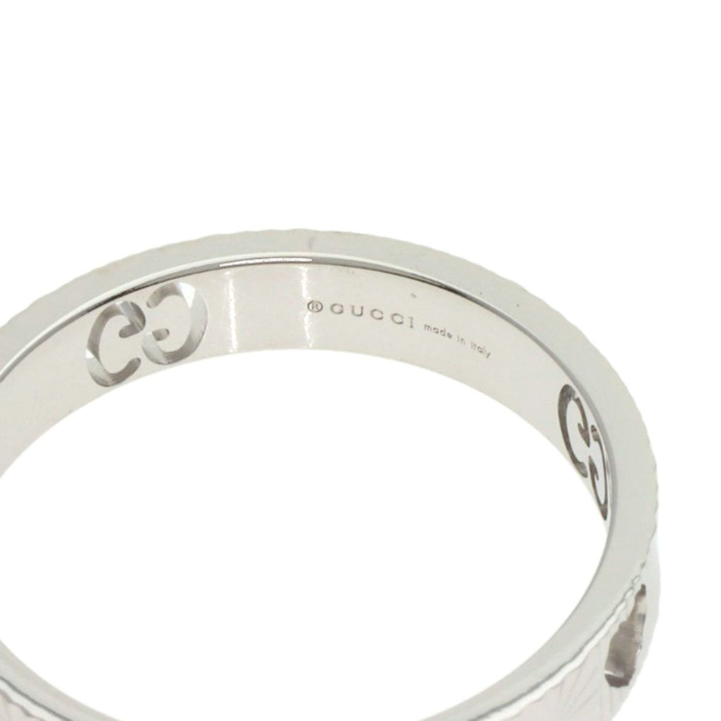 Gucci Icon Heart Ring 18K White Gold — view 6