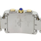 Cartier Tank Francaise Chrono Reflex Watch SS Yellow Gold — view 7