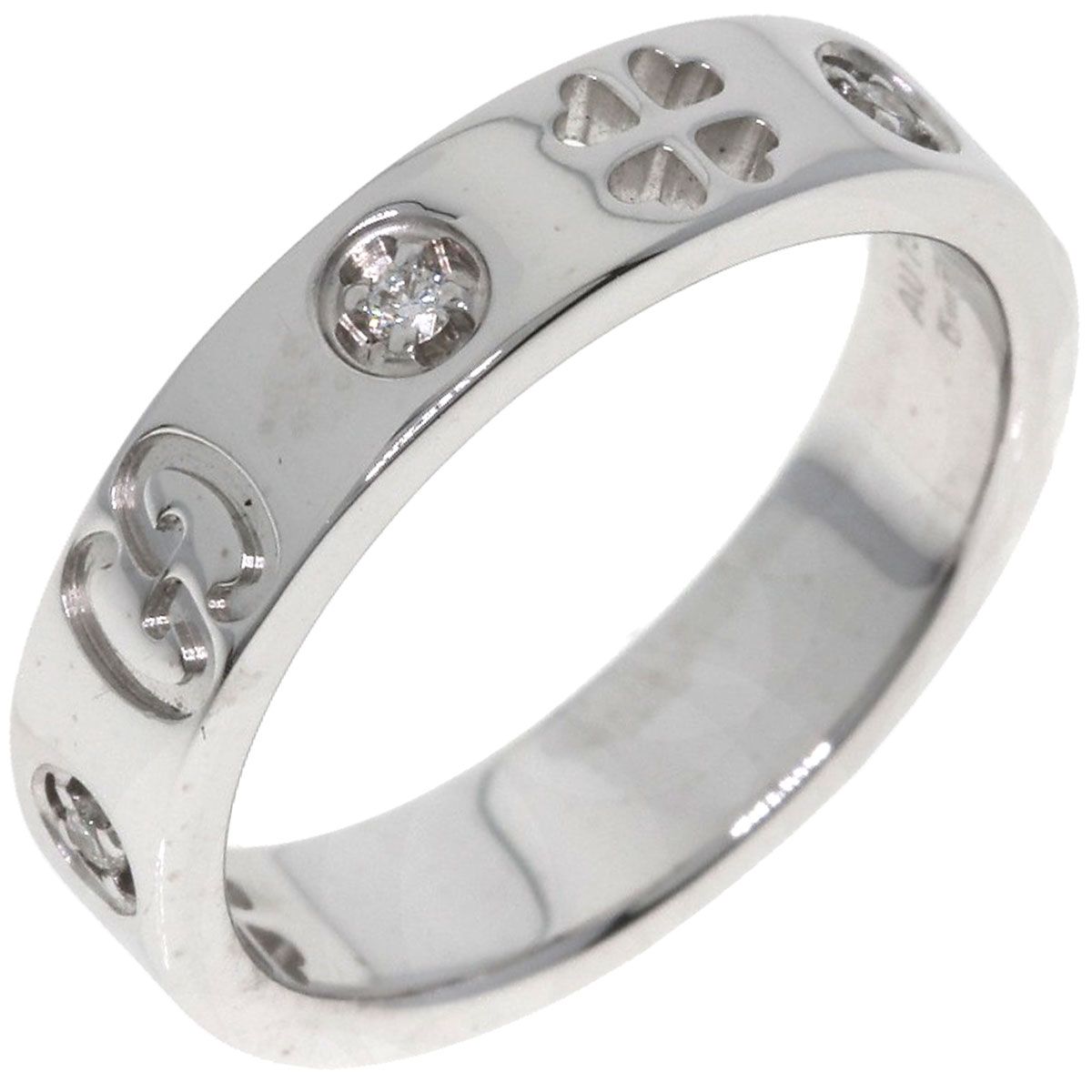 Gucci Icon Amor Forever Diamond Ring 18K White Gold — view 2