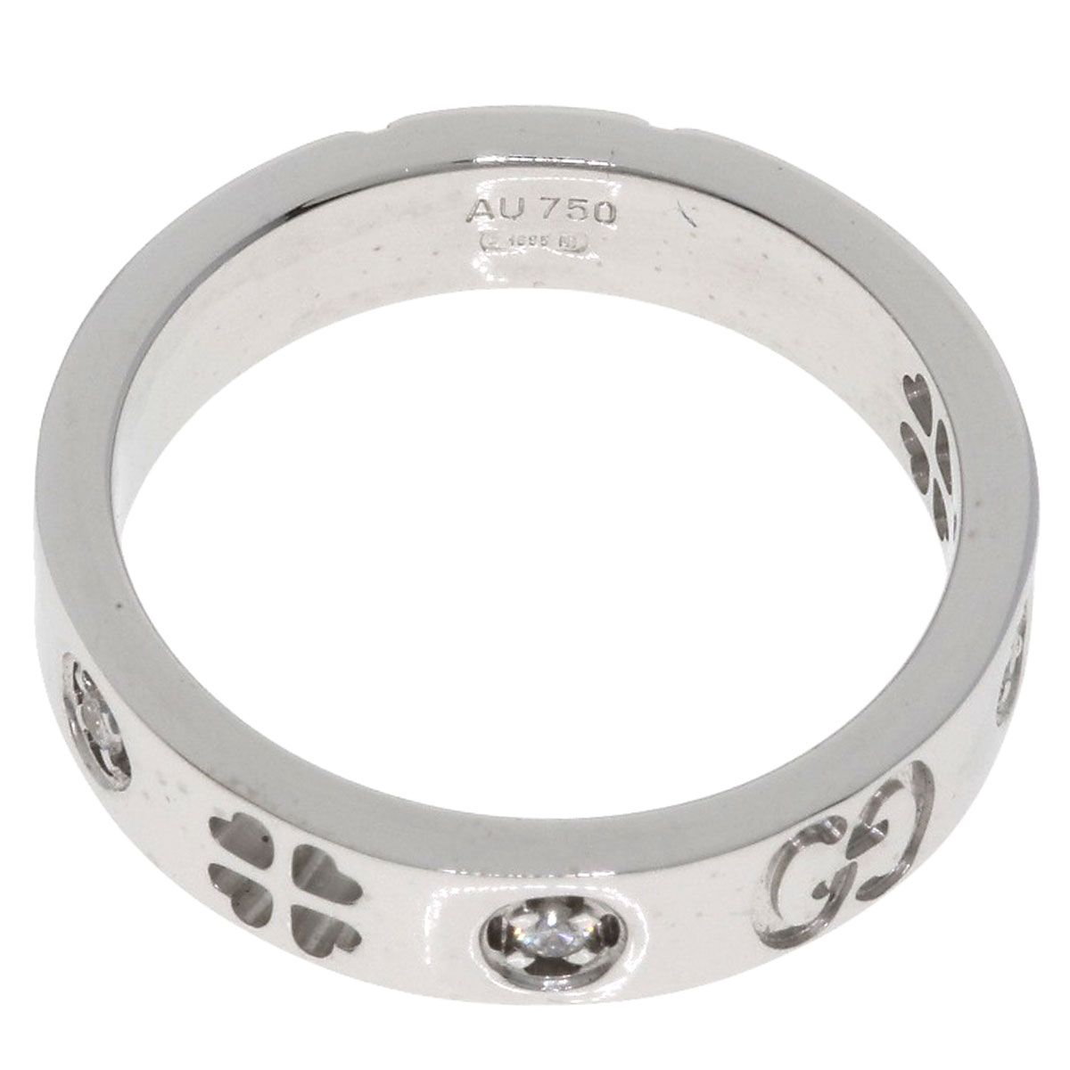 Gucci Icon Amor Forever Diamond Ring 18K White Gold — view 5