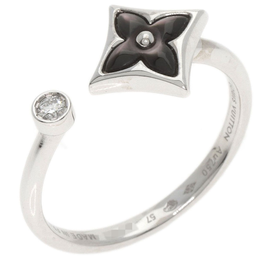 Louis Vuitton Bag Star Blossom Mini 57 Ring 18K White Gold — view 2