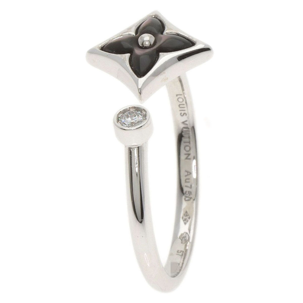 Louis Vuitton Bag Star Blossom Mini 57 Ring 18K White Gold — view 4