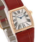 Cartier Ladonya SM Watch 18K Pink Gold Leather — view 4
