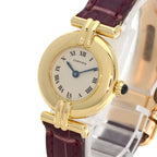 Cartier Must Colise Watch 18K Yellow Gold Leather — view 3