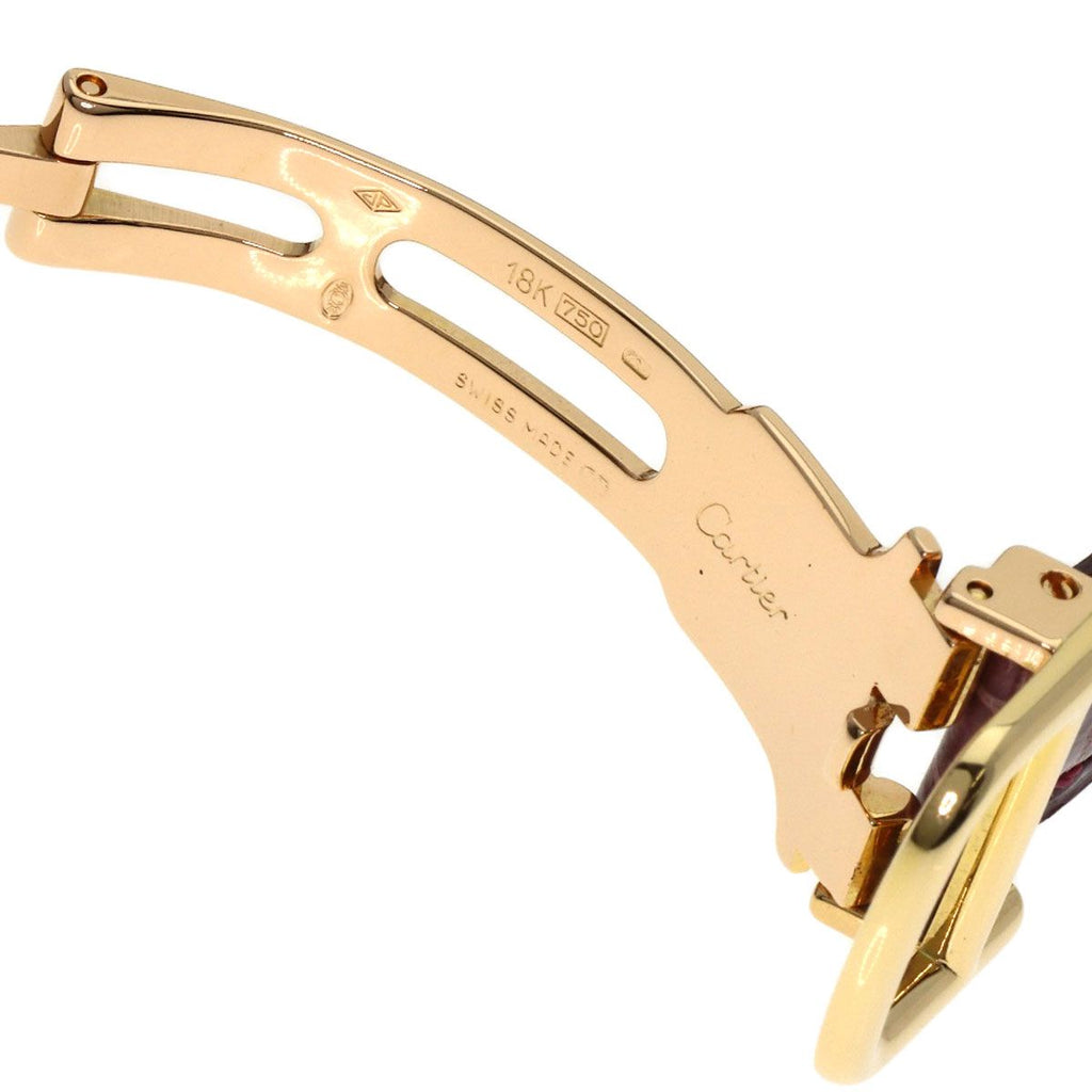 Cartier Must Colise Watch 18K Yellow Gold Leather — view 9
