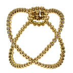 Gucci GG Running Diamond Ring 18K Yellow Gold — view 5