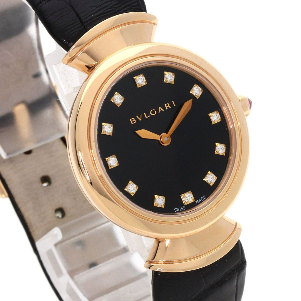 Bvlgari Diva Dream Watch 18K Pink Gold Leather — view 4