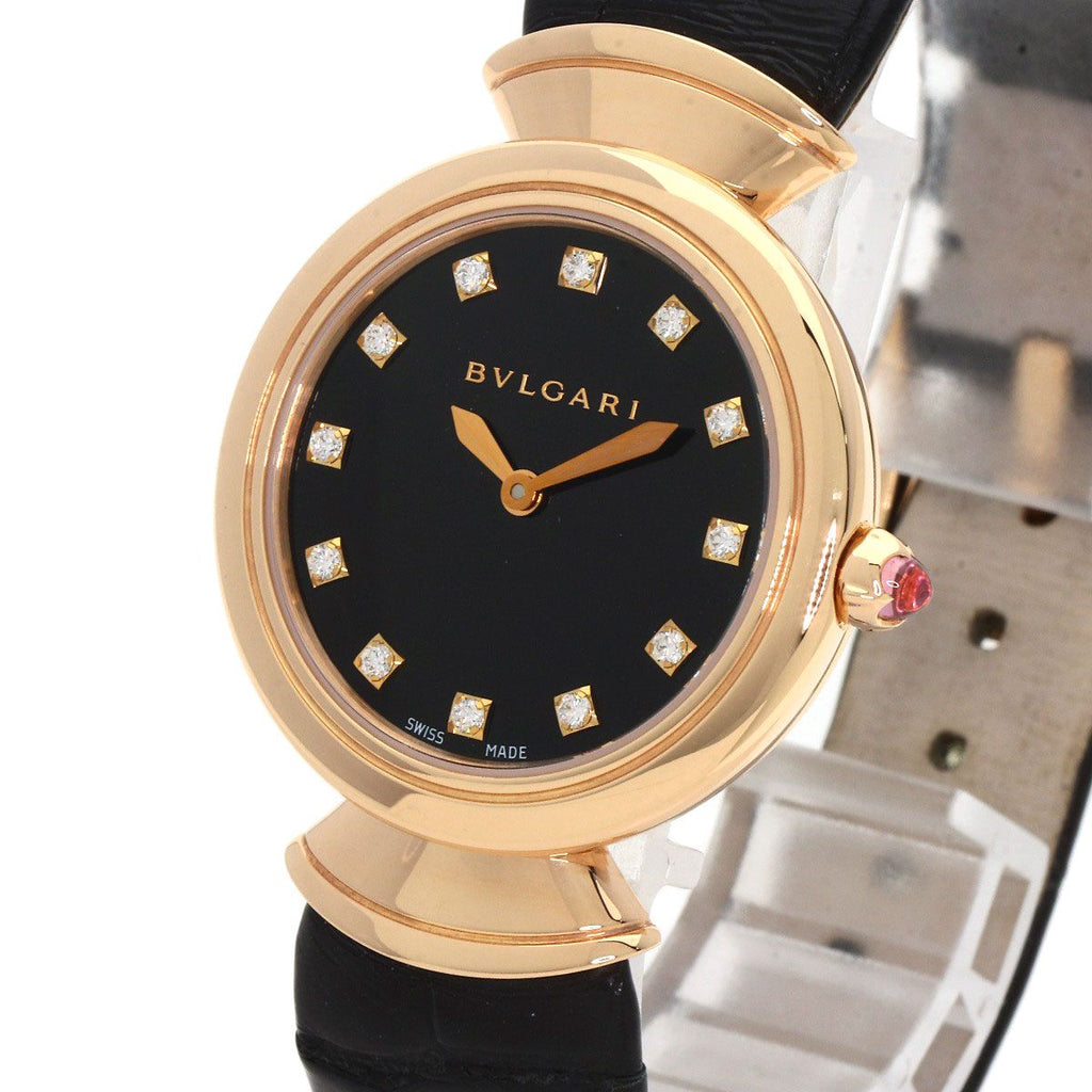 Bvlgari Diva Dream Watch 18K Pink Gold Leather — view 3