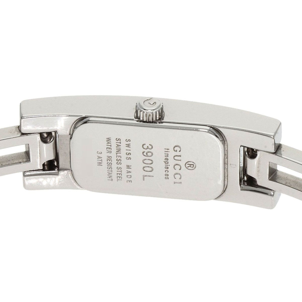 Gucci Square Face Dial Diamond Watch SS — view 7
