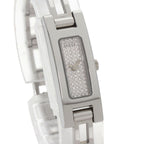 Gucci Square Face Dial Diamond Watch SS — view 4