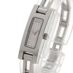 Gucci Square Face Dial Diamond Watch SS — view 3