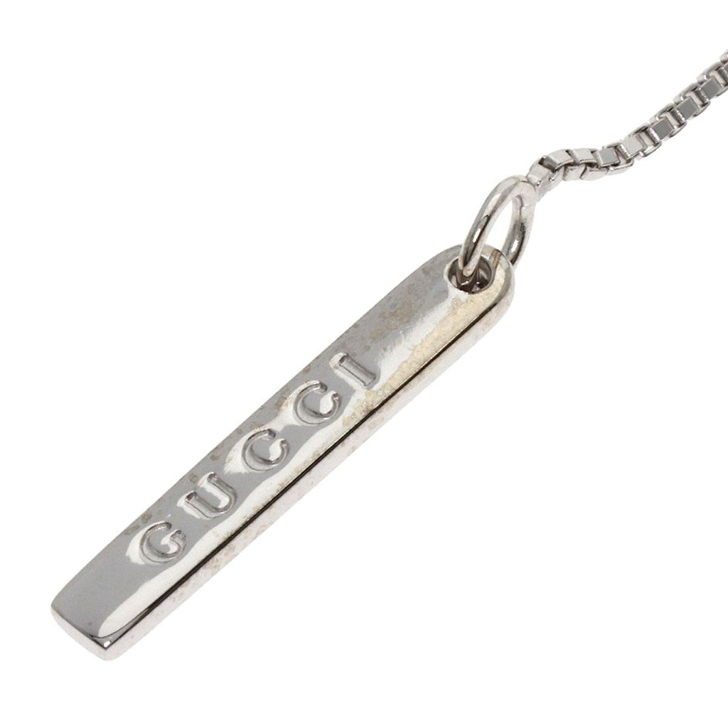 Gucci Lariat Necklace 18K White Gold — view 5