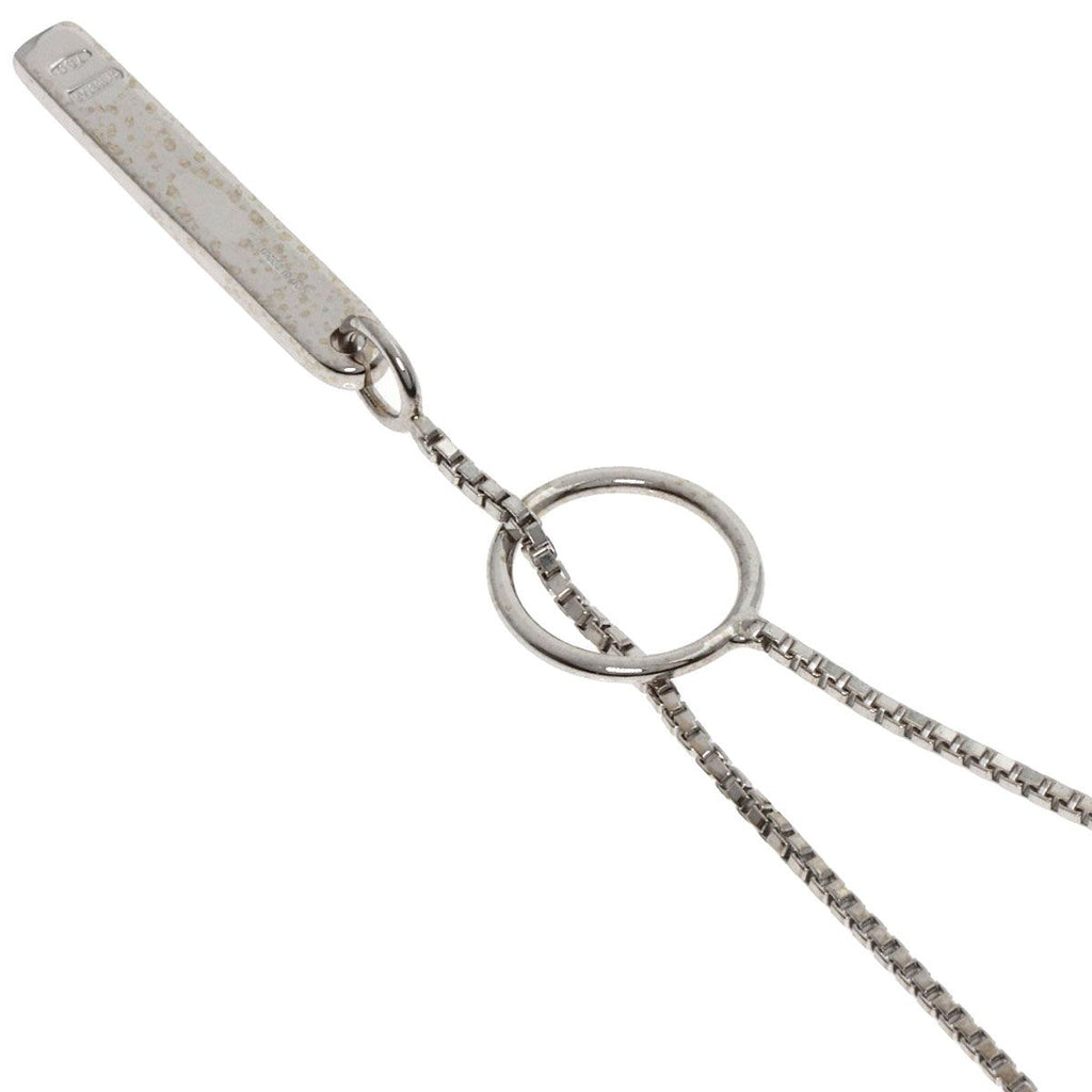 Gucci Lariat Necklace 18K White Gold — view 2