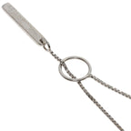 Gucci Lariat Necklace 18K White Gold — view 2