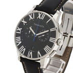 Tiffany & Co. Atlas Dome Chronograph Watch SS Leather — view 3