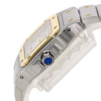 Cartier Santos Galve SM Anniversary Model Watch SS Yellow — view 5