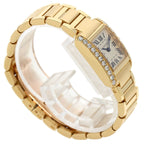 Cartier Tank Francaise SM Diamond Watch 18K Yellow Gold — view 2