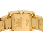 Cartier Tank Francaise SM Diamond Watch 18K Yellow Gold — view 7