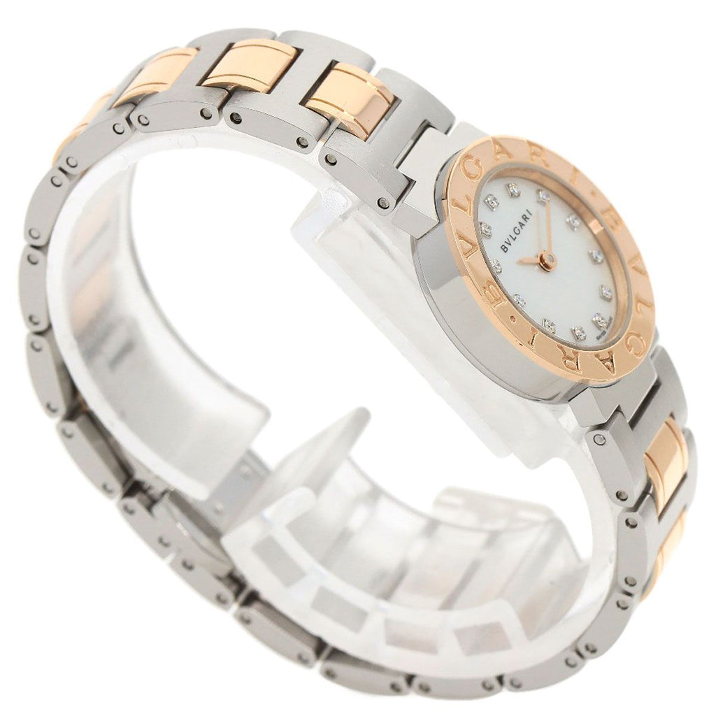 Bvlgari Diamond Watch SS Pink Gold — view 2