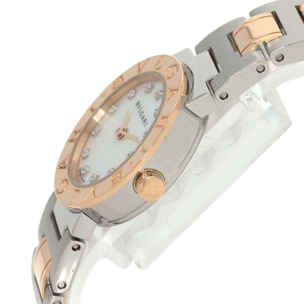 Bvlgari Diamond Watch SS Pink Gold — view 5