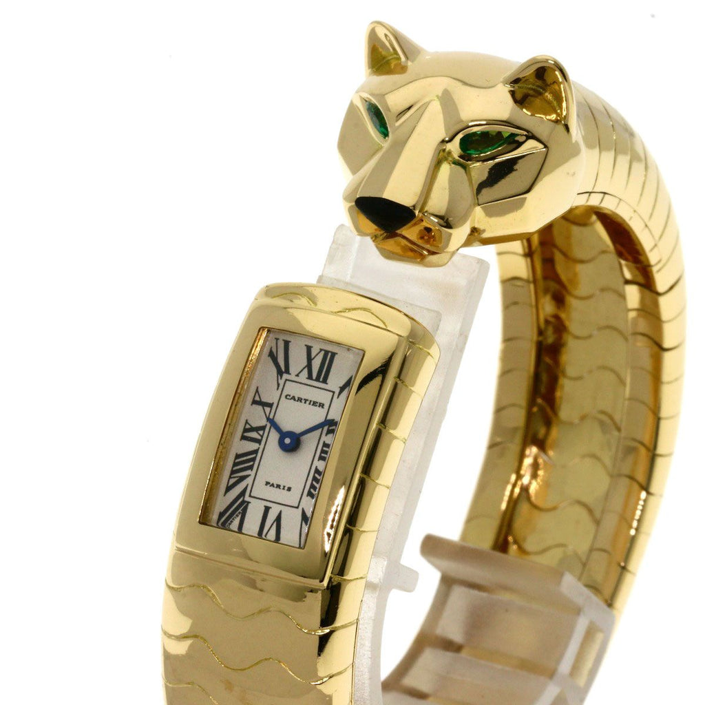 Cartier Panthère Lacarda Bangle Watch 18K Yellow Gold — view 3